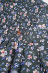 NoNo Maan AOP Watercolor dress with belt
