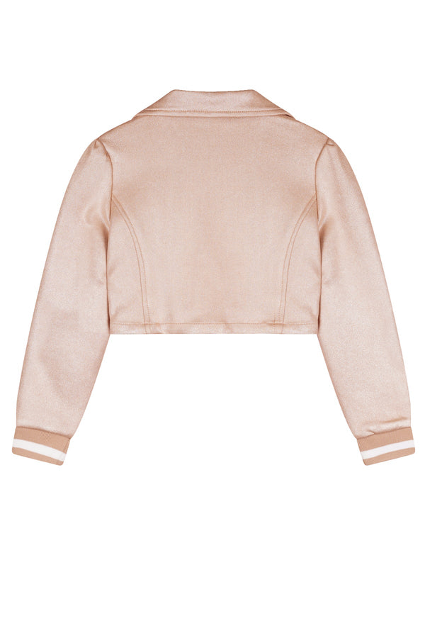 NoNo Dissy Suede foil printed blazer