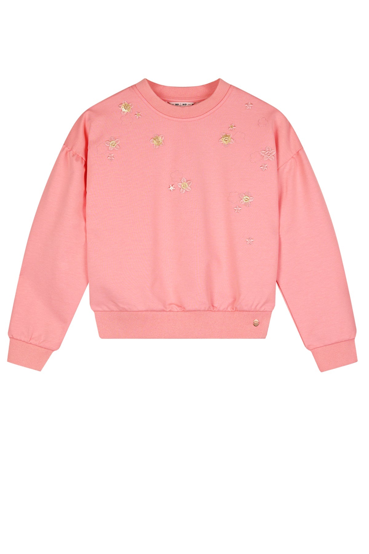 NoNo Kimas sweater with embroidery at chest