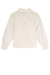 Meisjes Kemmy Blouse Tshirt van NoNo in de kleur Pearled Ivory in maat 134-140.