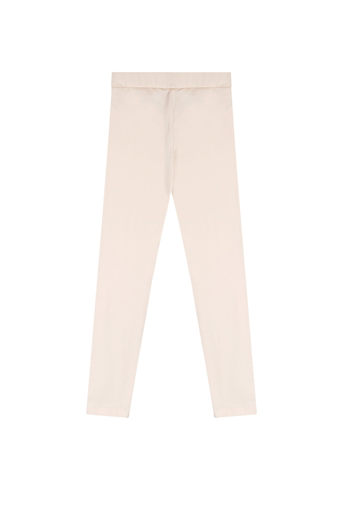 Meisjes Sole solid legging van NoNo in de kleur Pearled Ivory in maat 134-140.