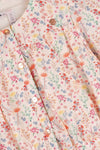 NoNo Timba cropped AOP Flower Blouse