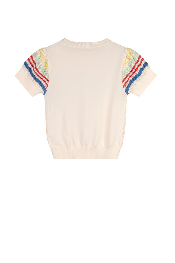 NoNo Kae Knitted top s/sl