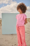 NoNo Kate Keep Smiling Tshirt with knot at front