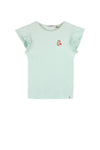 NoNo Kesta Rib Top with fancy sleeves