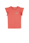 NoNo Kesta Rib Top with fancy sleeves