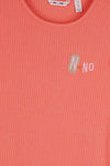 NoNo Kesta Rib Top with fancy sleeves