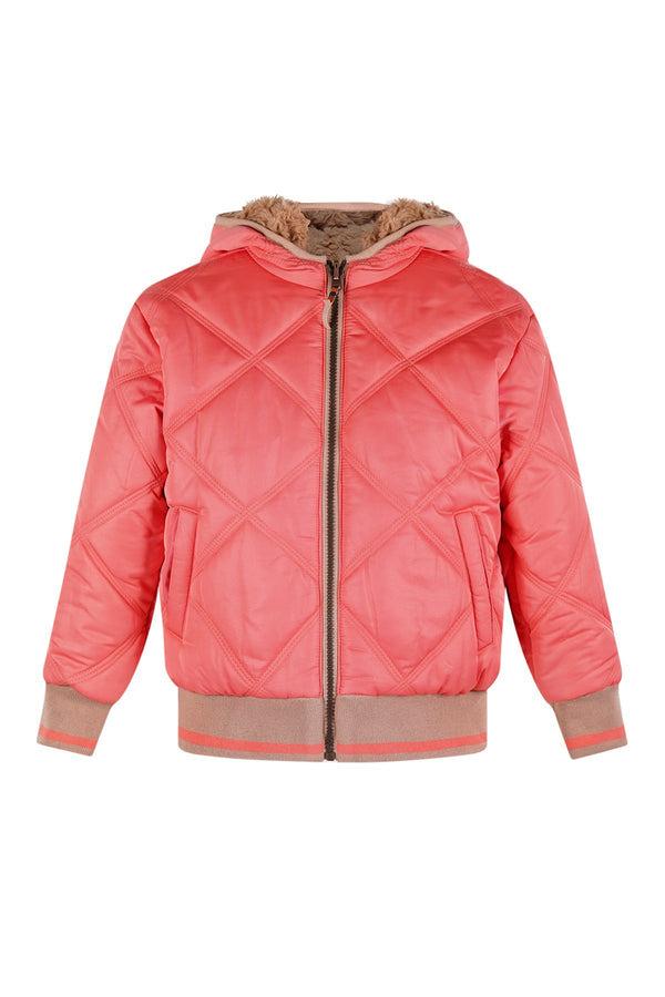 NoNo Bomby Reversible Hooded Bomber Jacket