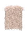 Meisjes Kath Long Hair Fur Gilet van NoNo in de kleur Pearled Ivory in maat 110-116.