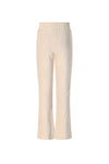 Meisjes Sady Velvet Rib Flared Pants van NoNo in de kleur Pearled Ivory in maat 134-140.