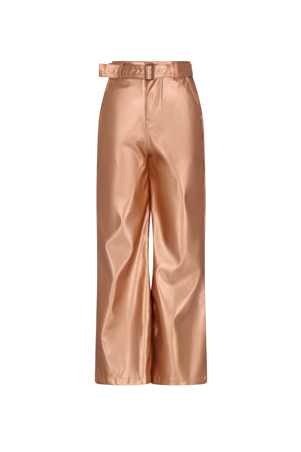 NoNo Simona PU Fake Leather Wide leg Pants
