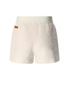 Meisjes Shorty Stepped Velvet Short van NoNo in de kleur Pearled Ivory in maat 134-140.