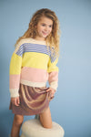 Meisjes Nele Metallic Plissee Skirt van NoNo in de kleur Lupine Lilac in maat 134-140.