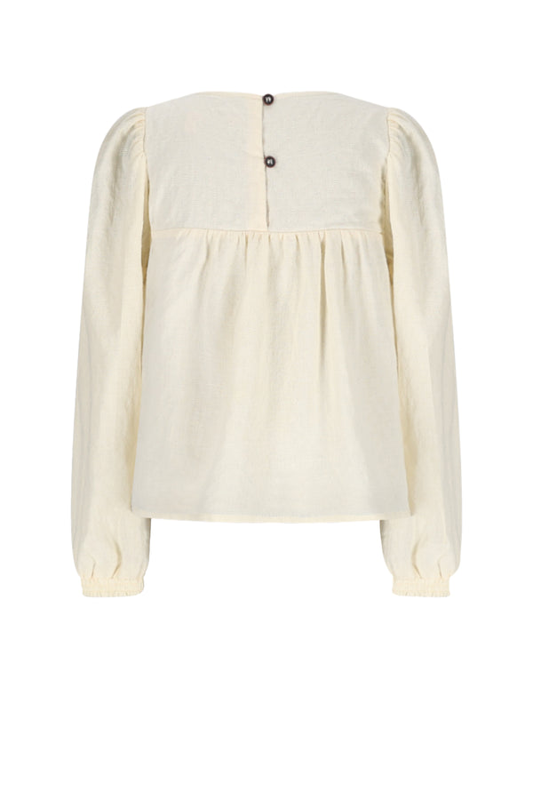 NoNo Tirzy Dobby Poplin Blouse
