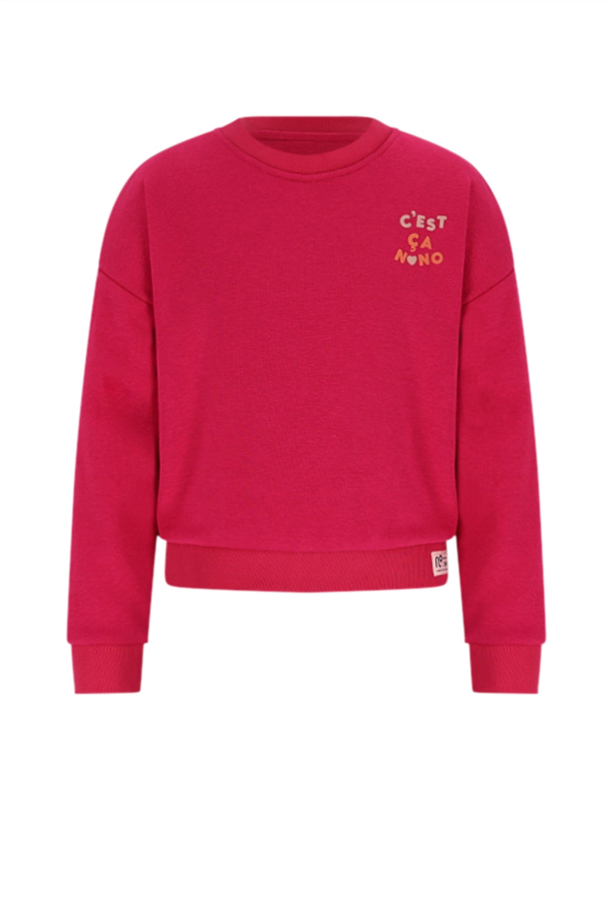 NoNo Konono Furry Sweat with C'est La Vie artwork