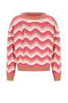 NoNo Kessy Waivy Pattern Knitted Sweater