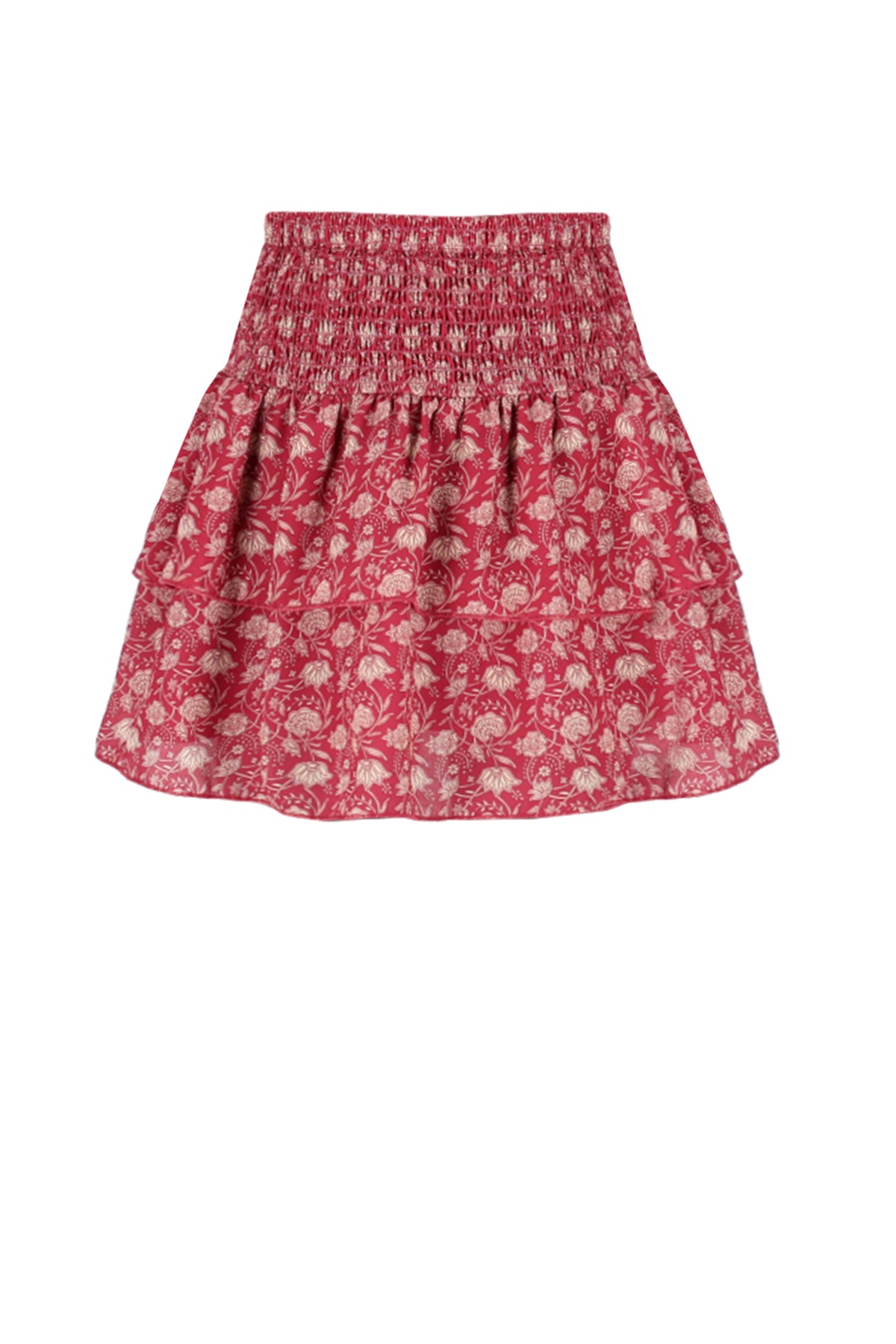 NoNo Nika Pailsy Smocked layered skirt