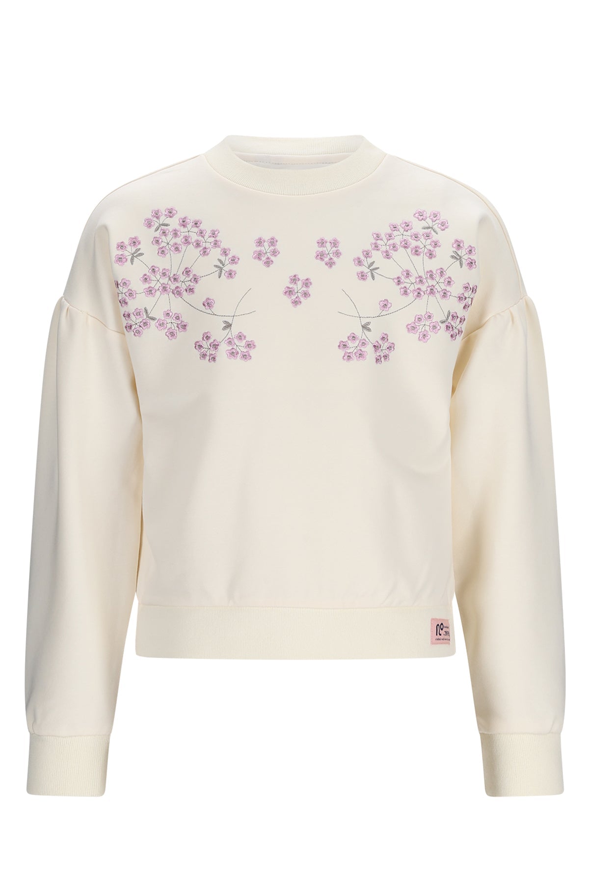 NoNo Kamis Sweater with embroidery at chest