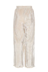 Meisjes Sun Metallic Plissee Palazzo van NoNo in de kleur Pearled Ivory in maat 134-140.