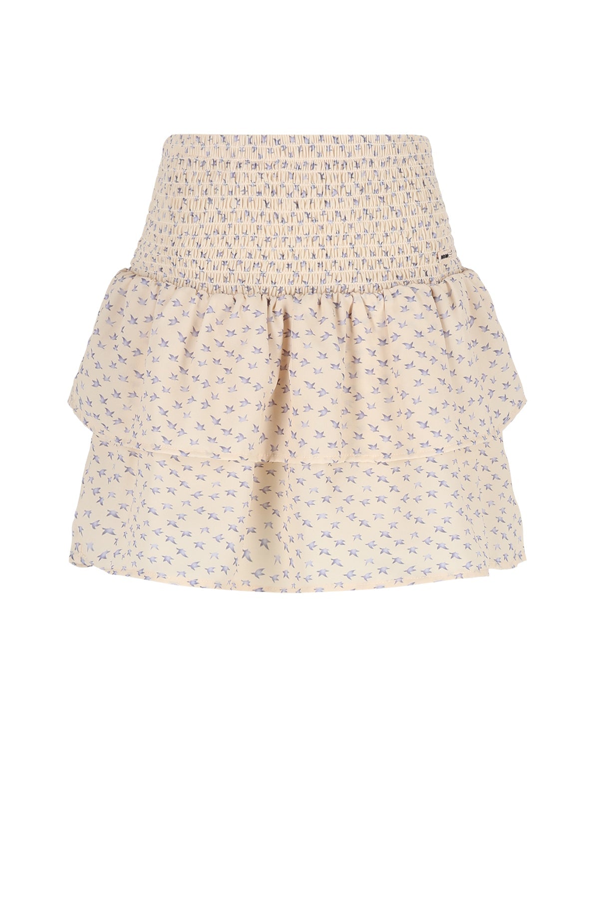 Meisjes Nika Smocked Skirt van NoNo in de kleur Pearled Ivory in maat 134-140.