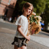 Meisjes Blouse ss van No Way Monday in de kleur Off white in maat 164.