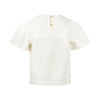 Meisjes Blouse ss van No Way Monday in de kleur Off white in maat 164.