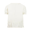 Meisjes Blouse ss van No Way Monday in de kleur Off white in maat 164.