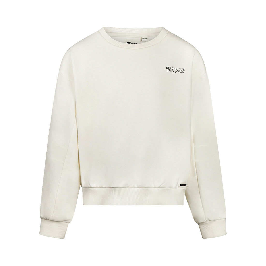 Meisjes Sweater, loose fit van No Way Monday in de kleur Off white in maat 164.