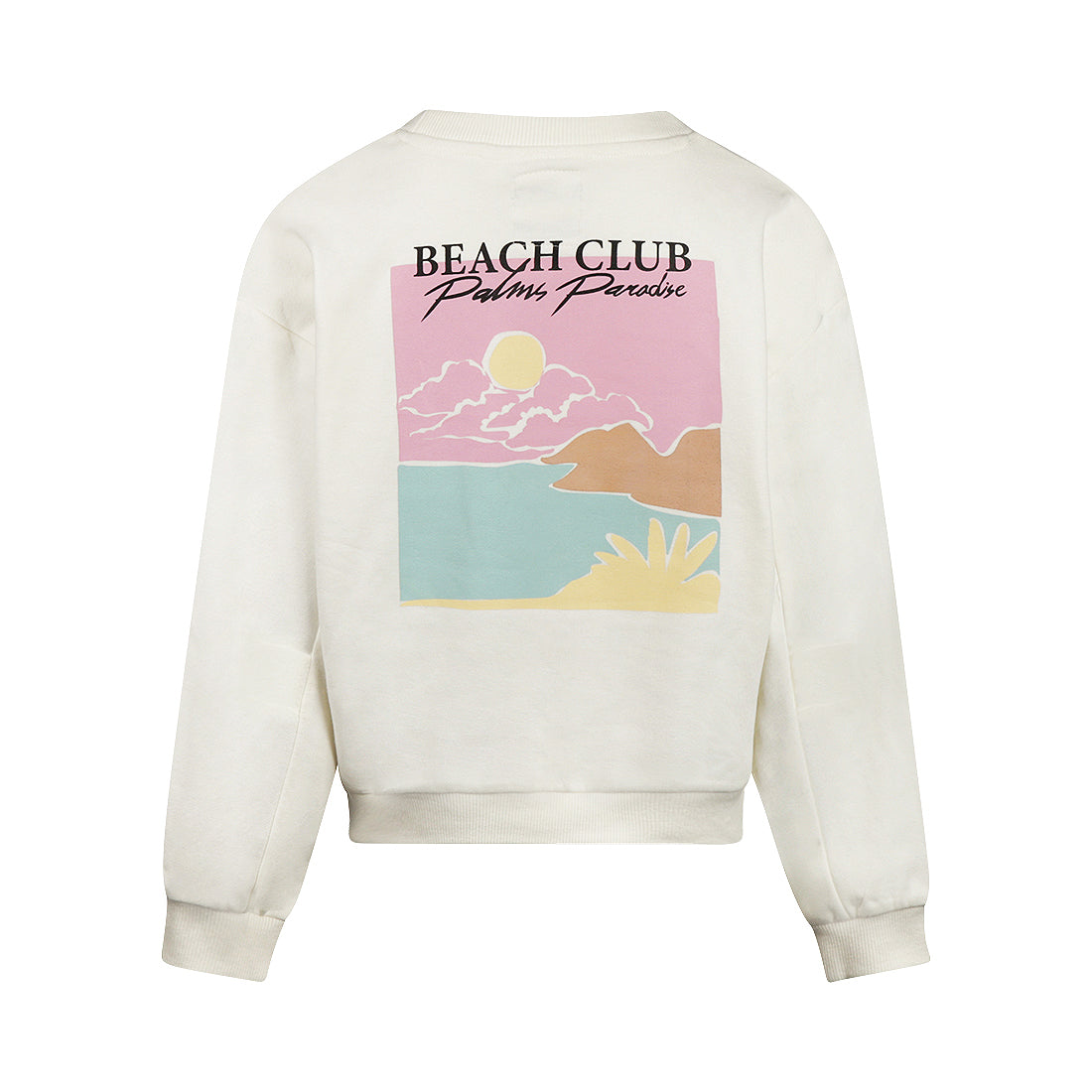 Meisjes Sweater, loose fit van No Way Monday in de kleur Off white in maat 164.