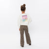 Meisjes Sweater, loose fit van No Way Monday in de kleur Off white in maat 164.