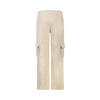 Meisjes Jogging trousers, wide leg, cargo van No Way Monday in de kleur Beige in maat 164.