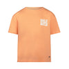 Meisjes T-shirt, loose fit van No Way Monday in de kleur Faded orange in maat 164.