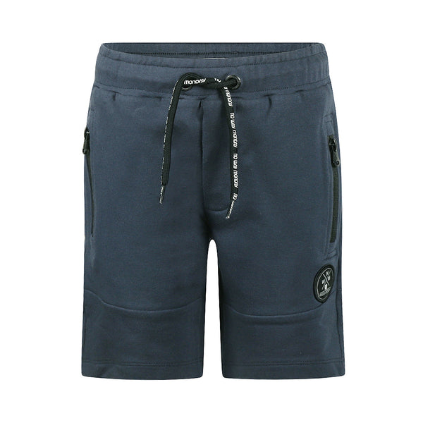 Jongens Jogging shorts van No Way Monday in de kleur Navy in maat 164.