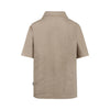 Jongens Shirt ss van No Way Monday in de kleur Dark sand in maat 164.