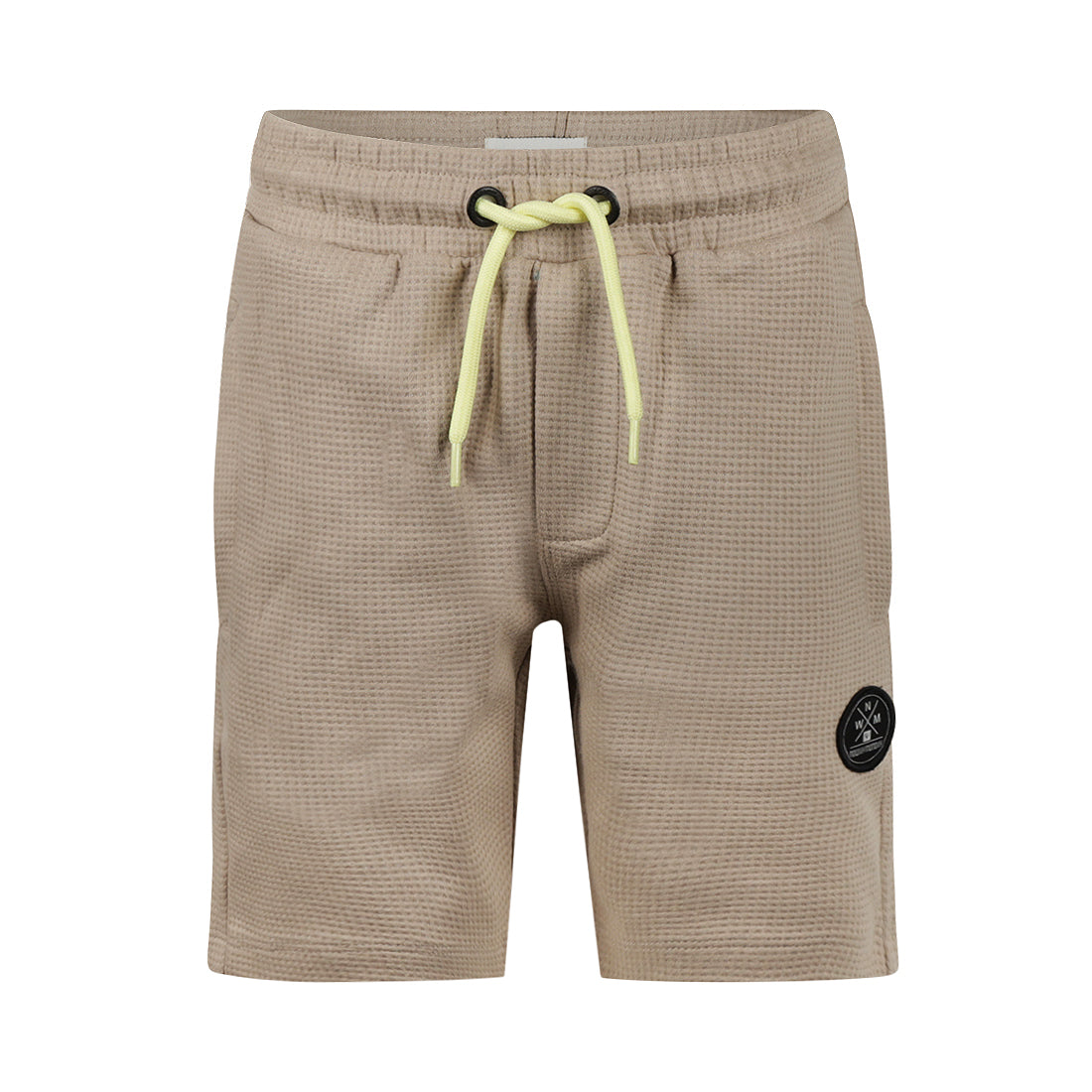 Jongens Jogging shorts van No Way Monday in de kleur Dark sand in maat 164.