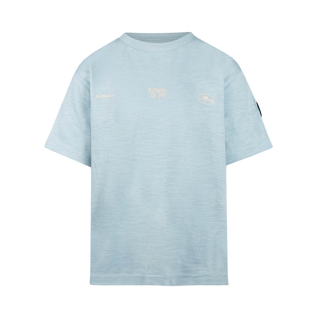 Jongens T-shirt, loose fit van No Way Monday in de kleur Light blue in maat 164.