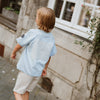 Jongens Shorts, regular van No Way Monday in de kleur Light grey in maat 164.