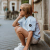 Jongens Shorts, regular van No Way Monday in de kleur Light grey in maat 164.