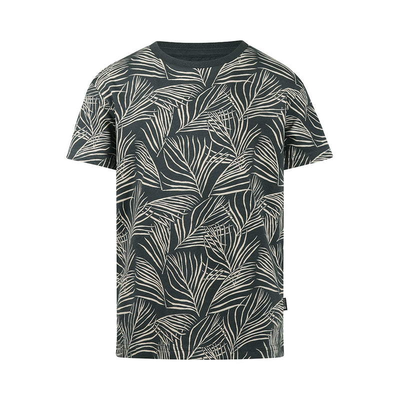 Jongens T-shirt van No Way Monday in de kleur Anthracite in maat 164.
