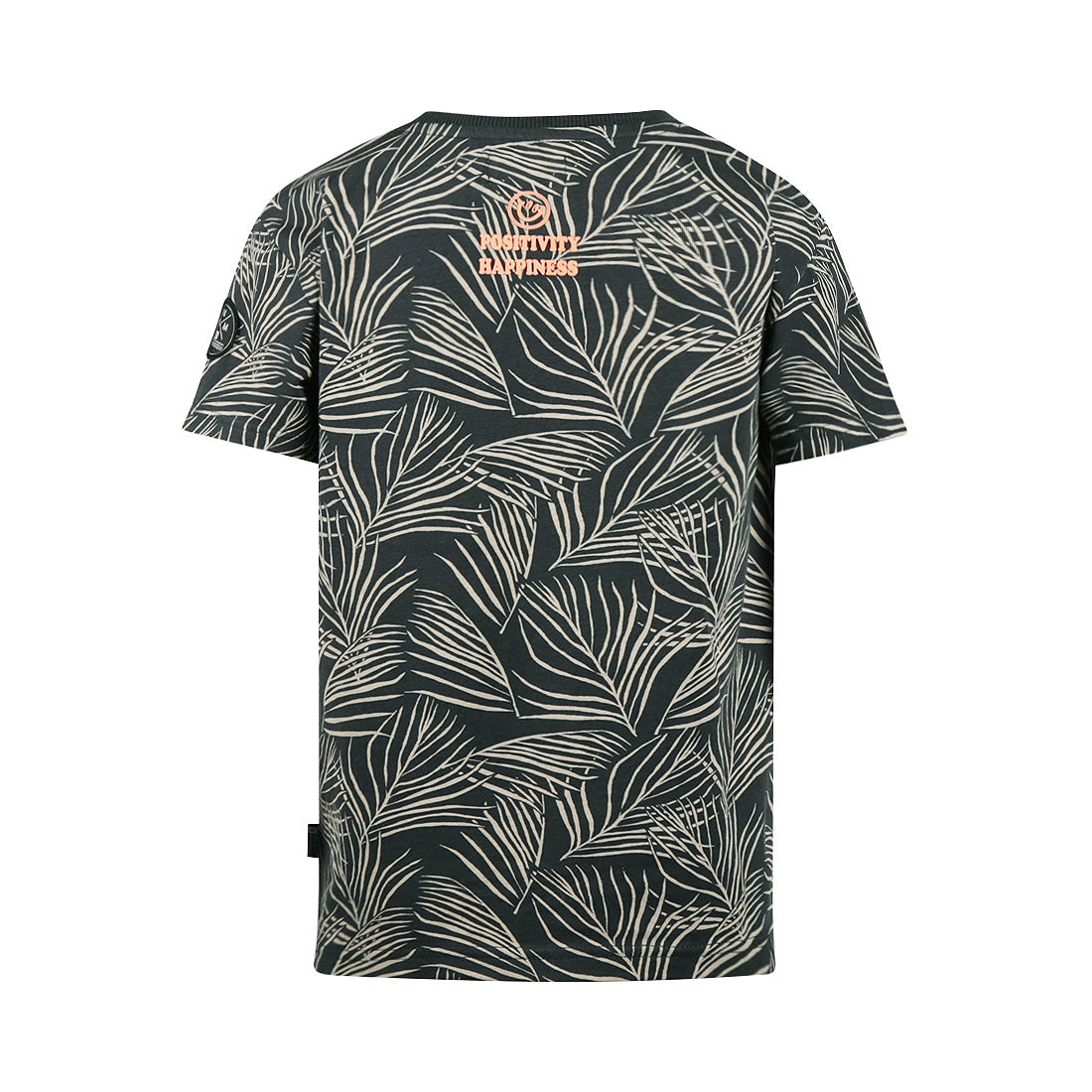 Jongens T-shirt van No Way Monday in de kleur Anthracite in maat 164.