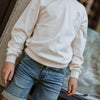 Jongens Jeans shorts, regular van No Way Monday in de kleur Blue jeans in maat 164.