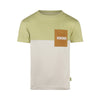 Jongens T-shirt van Koko Noko in de kleur Faded green in maat 128.