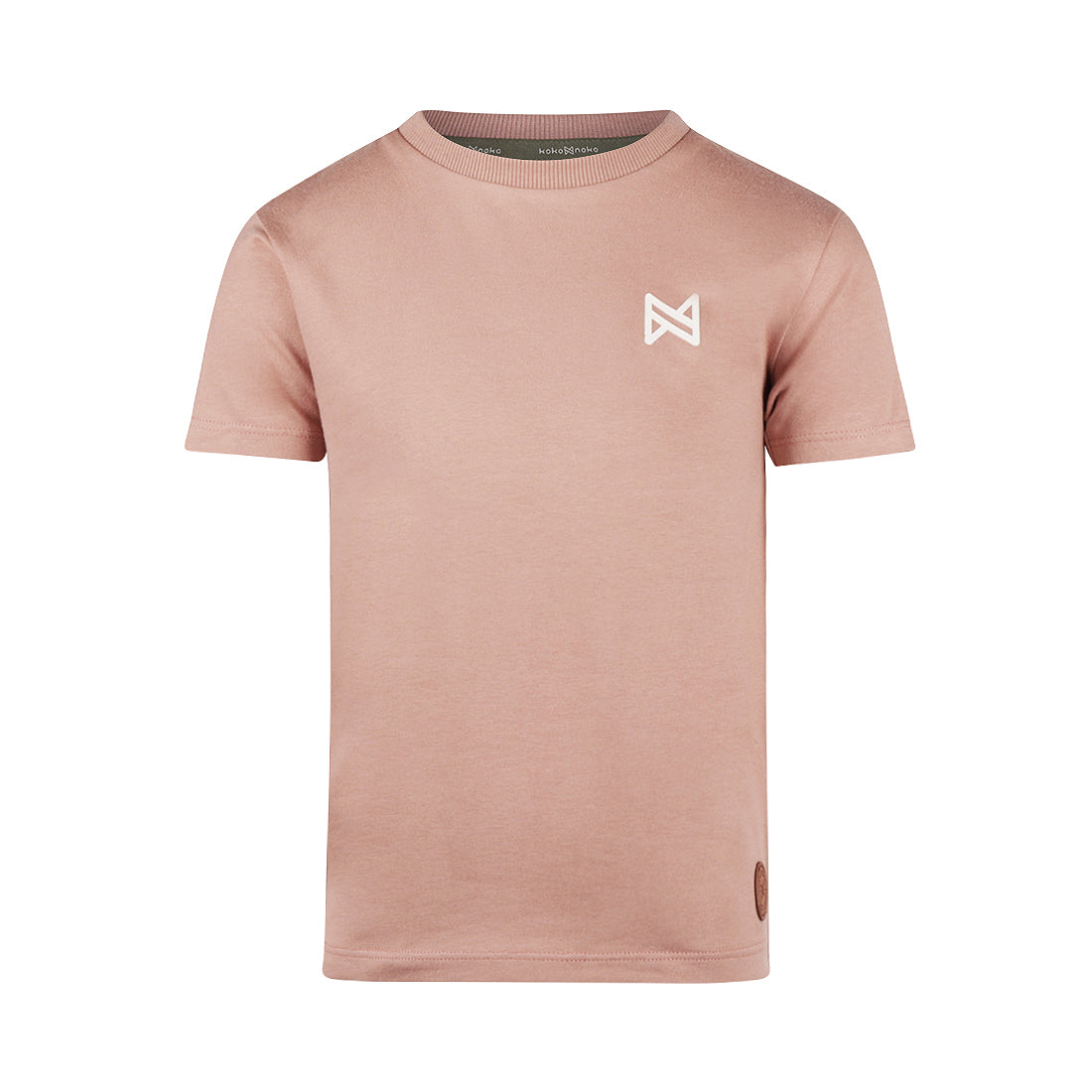 Jongens T-shirt van Koko Noko in de kleur Dusty pink in maat 128.
