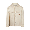 Jongens Shacket van Koko Noko in de kleur Off white in maat 128.
