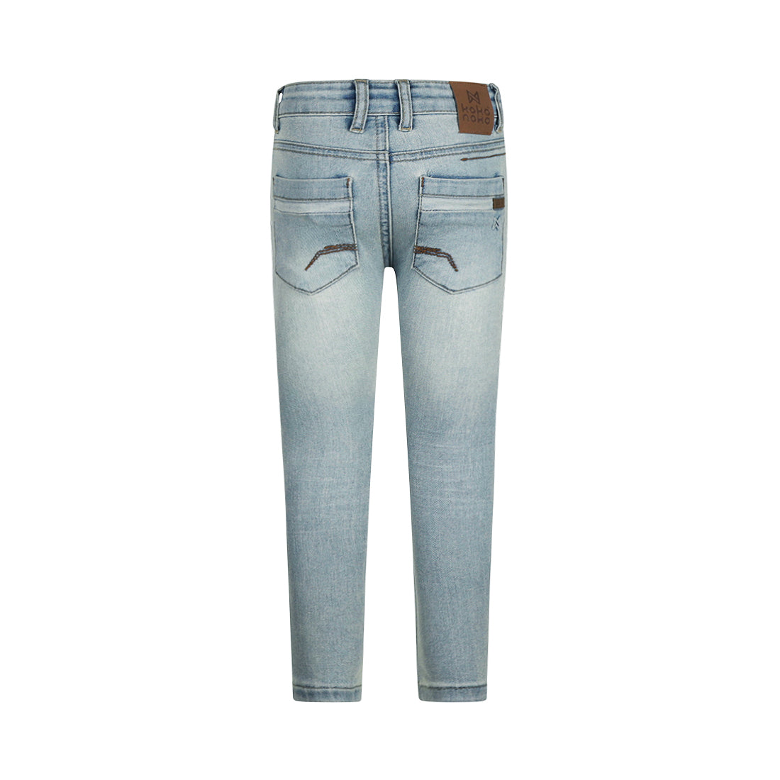 Jongens Jeans, skinny van Koko Noko in de kleur Blue jeans in maat 128.