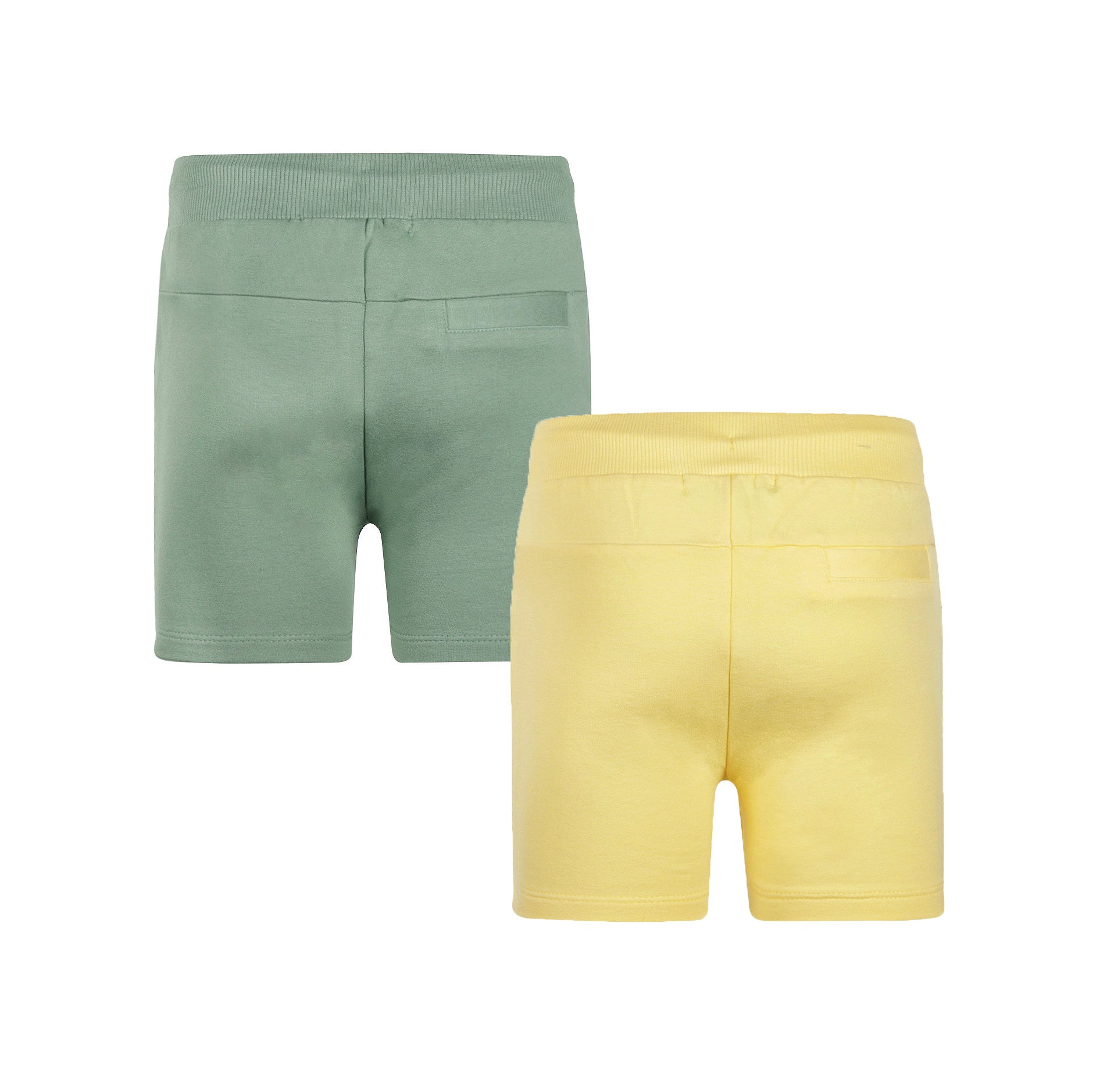 Jongens Jogging shorts, 2-pack van Koko Noko in de kleur Sage in maat 128.