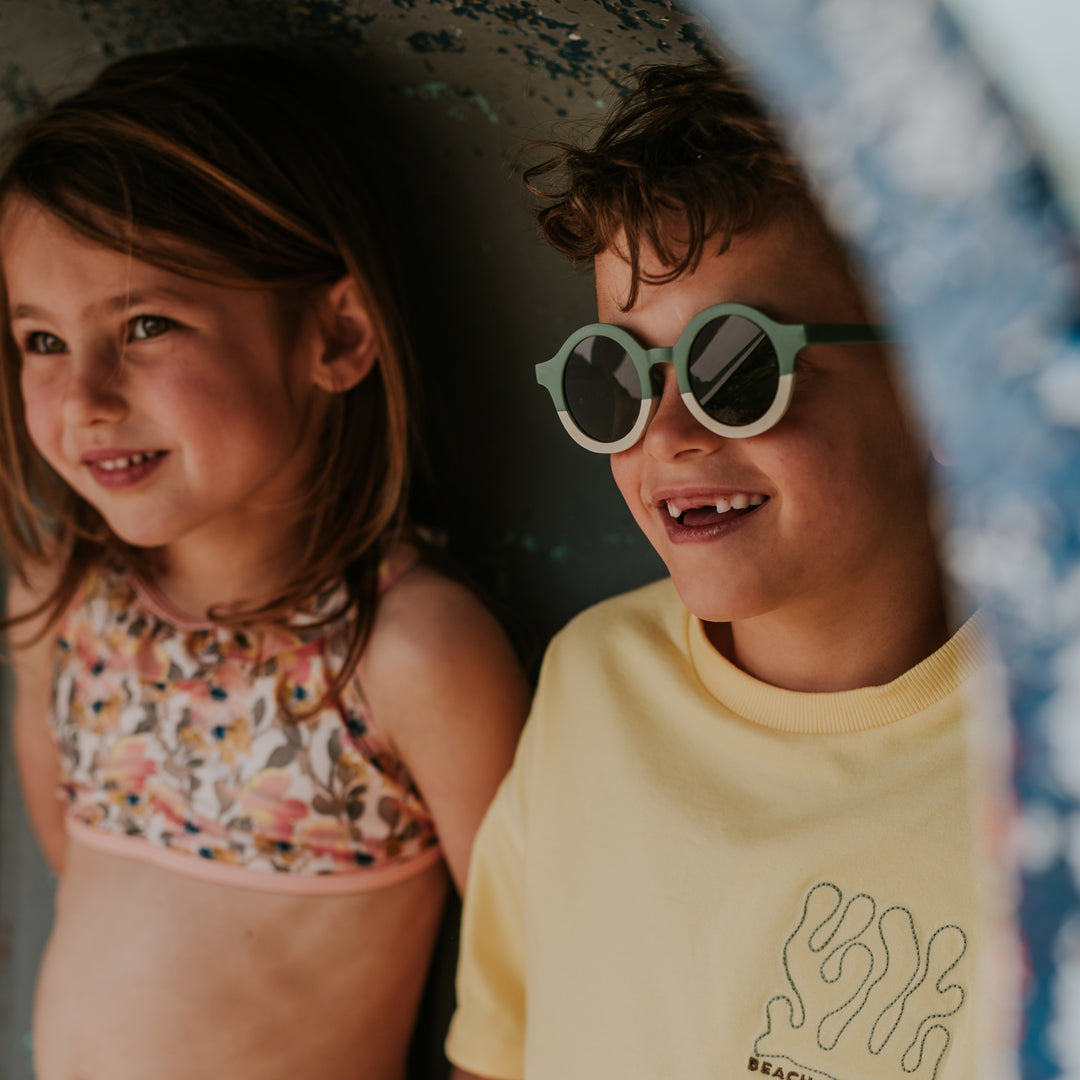 Jongens T-shirt, loose fit van Koko Noko in de kleur Yellow in maat 128.