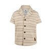 Jongens Shirt ss van Koko Noko in de kleur Sand in maat 128.