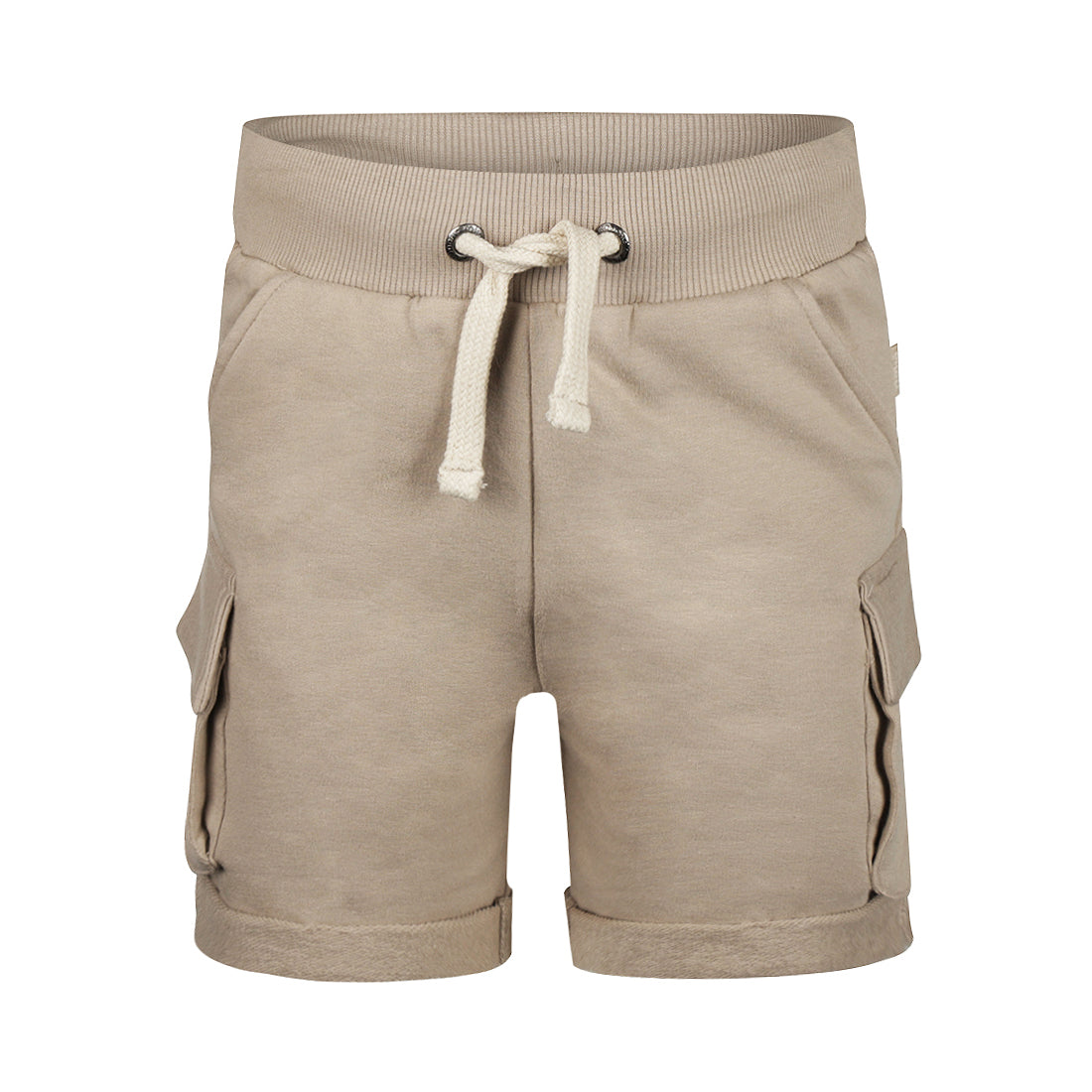Jongens Jogging shorts, cargo van Koko Noko in de kleur Sand in maat 128.