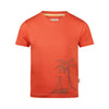 Jongens T-shirt van Koko Noko in de kleur Brique in maat 128.